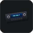 Item icons included: car stereo